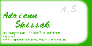 adrienn spissak business card